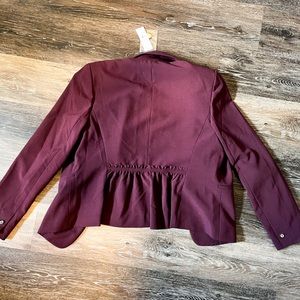 NWT New York and Company Burgundy Blazer